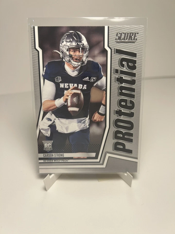 2022 Panini Score Football Carson Strong Protential Rookie Nevada Wolf Pack P-CS - Image 1 of 2