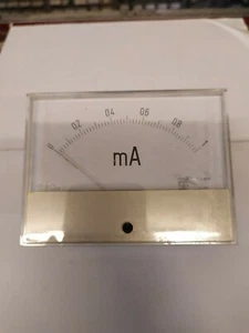 Galvanomètre 1 mA produit neuf/Nos emballage d'origine Cassinelli   CL5/24 - Imagen 1 de 5