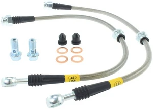 StopTech 950.45002 Stainless Steel Hose Set Fits 99-03 Protege Protege5 - Picture 1 of 2