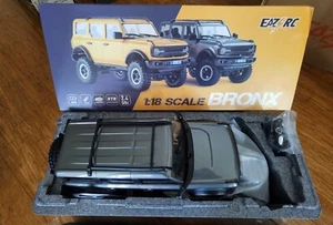 ###FMS EAZY RC 1/18 Bronx 4WD RC Truck FORD BRONCO Shape Crawler GREY+ 2 BATT### - Picture 1 of 12