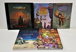 COVERT ART,  FOREWORD & ILLUSTRATED ARTICLES ON AND BY ROGER DEAN - 5 PHOTO BOOK - Foto 1 di 12