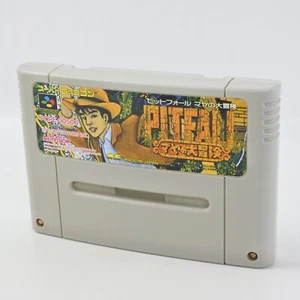 Super Famicom PITFALL The Mayan Adventure Cartridge Only Nintendo 1432 sfc - Picture 1 of 4