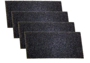 4x Schaumstoff Filter Flusenfilter für Bauknecht Trockner Whirlpool 481010354757 - Bild 1 von 7