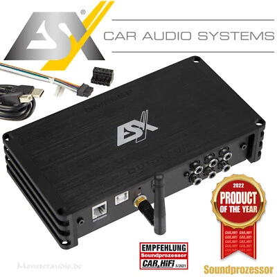 ESX QM66SP 6-Kanal DSP mit Bluetooth digitaler Soundprozessor 32 Bit 294 MHz - Bild 1 von 4