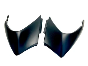 New Genuine Ducati Panigale 899 1199 Front Nose Wing Aero Side Panel Black Pair - Picture 1 of 7