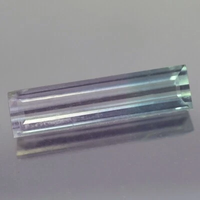 2.10CT GORGEOUS VVS BAGUETTE UNHEATED BI COLOR TOURMALINE NATURAL - Image 1 of 3