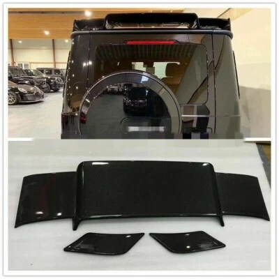 Carbon Fiber Rear Spoiler Wing Fit For Mercedes Benz G Class W463 W464 Style Foto 1 de 4