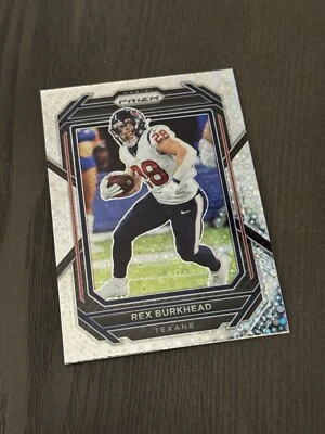 2022 Panini Prizm No Huddle Silver Disco Prizms #115 REX BURKHEAD Houston Texans - Image 1 of 2
