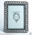 Olivia Riegel Grey Chandler Chain Photo Frame Picture Photograph Crystals 5"x7"