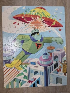 VINTAGE FRANKENSTEIN JR. PUZZLE WHITMAN SELTEN HANNA BARBERA KOMPLETT SS 1967 - Bild 1 von 8