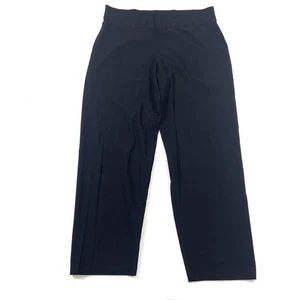 Eileen Fisher Washable Stretch Crepe Pant Black Size Large Petite LP - Picture 1 of 8