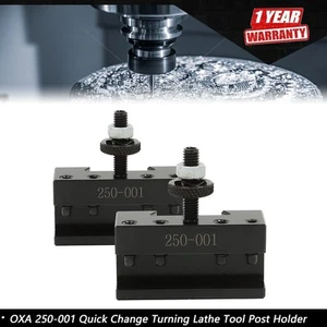 Quick Change Turning and Facing Lathe Tool Post Holder OXA 250-001 OXA #1 - Picture 1 of 12