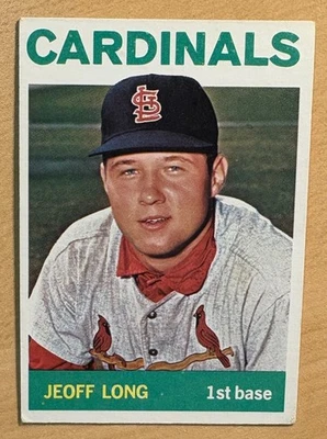 Jeoff Long 1964 Topps Baseball Card #497, EX, St. Louis Cardinals - Image 1 of 2