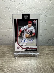2025 Topps Industry Conference Chase Utley Black Auto /10 #MLBA-CU Phillies - Bild 1 von 1