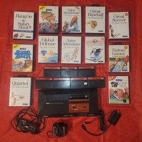 SEGA Master System Tested & Working With 19 Games