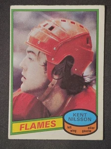 80-81 O-Pee-Chee Kent Nilsson Rookie 🚨🚨🚨 Atlanta Flames - Picture 1 of 2