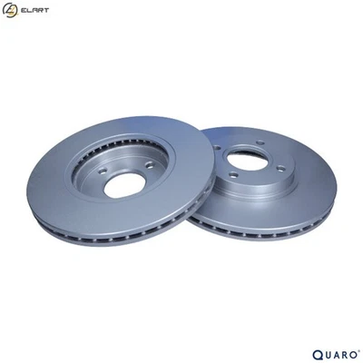 2x BRAKE DISC QD7436 FOR FORD YZJA 1.5L 3cyl FIESTA VII - Image 1 of 4
