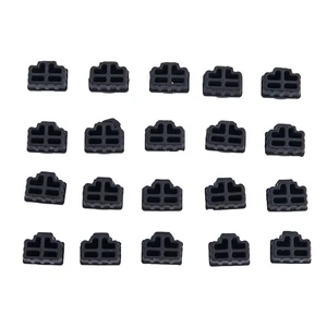 20Pcs Ethernet Hub Port RJ45 Anti Poussière Cache Cap Protecteur Prise pour Femelle Jazo - Photo 1 sur 8