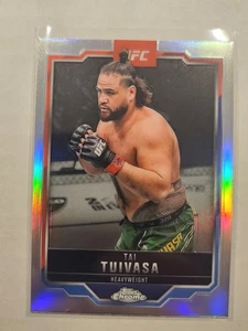 2025 Topps Chrome UFC Tai Tuivasa #53 Refractor - Picture 1 of 2
