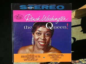 DINAH WASHINGTON THE QUEEN ORIGINAL STEREO QUECKSILBERPRESSE - Bild 1 von 3