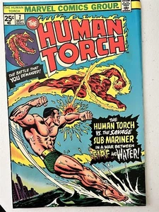 The Human Torch #7 Edad de Bronce 1974 Marvel Comics - Imagen 1 de 2