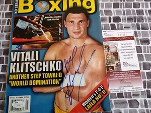 Vitali Klitschko signiertes Weltboxmagazin Mai 2004 JSA Zertifikat - Bild 1 von 3