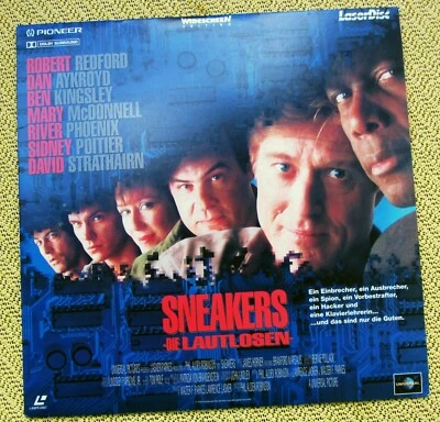 SNEAKERS-Die LAUTLOSEN Kult Film in Top Zustand  RARITÄT Laser-Disc Laserdisc  - Bild 1 von 2