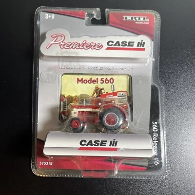 1/64 Ertl Premiere Case IH 560 Die-Cast Tractor Toy 37531B - Image 1 of 4