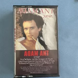 Adam Ant- Strip (vintage 1983 cassette tape) Tested. EX - Picture 1 of 1