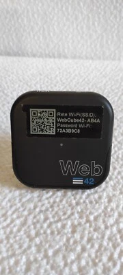 3 Webcubo webcube web cube 42  Nero Wi Fi 3G modem portatile  - Immagine 1 di 3