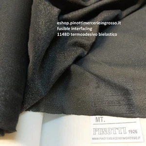 TESSUTO STOFFA TERMOADESIVO BIELASTICO STRETCH PER ACCOPPIARE A METRO/ALTO CM150 - Foto 1 di 3