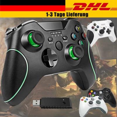 Wireless Gamepad Controller für Microsoft XBOX ONE S / X & XBOX 360, Windows 11 - Bild 1 von 4