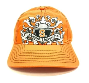 NCAA Classic Syracuse University Orange Embroidered Adjustable Buckle Strap Hat - Picture 1 of 3