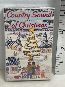 Country Sound of Christmas New Sealed Cassette Tape Sony Music 1995 - Picture 1 of 4