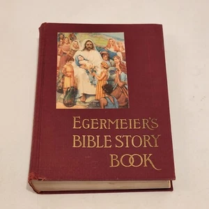 Egermeier's Bible Story Book 1939 Beautifully Illustrated Pictures Maps - Imagen 1 de 17