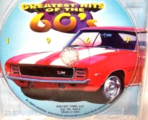 Greatest Hits Of The 60's 1969 CD 1997 CMM Various Artist - Picture 1 of 9