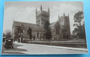 AK Wimborne Minster, Echtfoto unbespielt - Bild 1 von 2