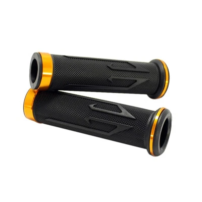 ALÇAS DE MÃO GEL DE BORRACHA PARA MOTOCICLETA 7/8" GUIDÃO HONDA KAWASAKI DUCATI YAMAHA - Imagem 1 de 4