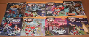Lot of 8 Transformers 8 x 8 Books Paperback - Imagen 1 de 2