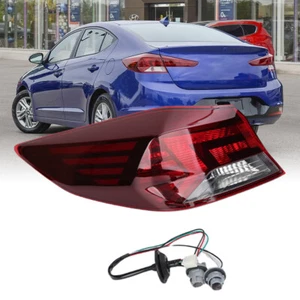 Tail Light Rear Lamp Left Side Outer Brake Stop For Hyundai Elantra 2019-2020 - Picture 1 of 10