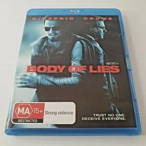 Body Of Lies (Blu-ray, 2009) Region B - VGC - Leonardo DiCaprio - Picture 1 of 3