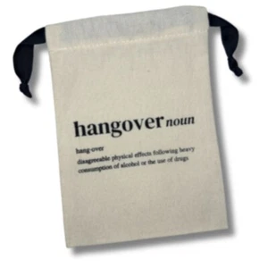 10 Pack Drawstring Hangover Kit Bags for Bachelorette Party, Weddings, 5x7 - Picture 1 of 7