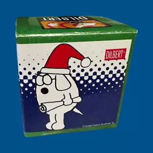 Vintage Dilbert No, You’d Better Not” Holiday Mug Santa Kaffeetasse OVP - Bild 1 von 7