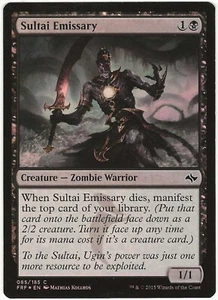 LP común reforjado destino de aluminio emisario de Magic The Gathering Sultai - Imagen 1 de 2