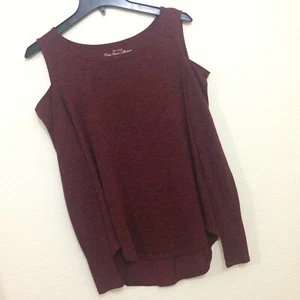 Hollister Womens Medium Cold Shoulder Sweater Must Have Collection Lightweight - Picture 1 of 8