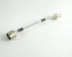 6" Tensolite 30-P33703-J003 Semi-Flex Koaxialkabel Baugruppe Typ N/M - N/F - Bild 1 von 4