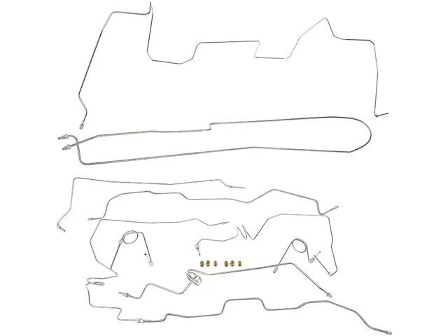 Kit de línea hidráulica de freno Dorman 13451ZC 1996 1997 para Chevrolet C1500 1995-1998 Foto 1 de 2