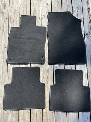 2016-2021 Honda Civic OEM Black Carpet Floor mats 4 Piece 83600-TGG-A011M1 - Image 1 of 4