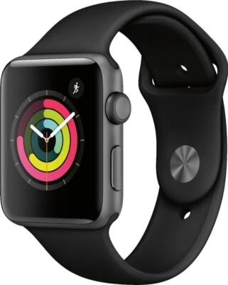 Apple Watch Series 3 Space Gray Aluminum (GPS) 42mm *New, Sealed - Image 1 of 4