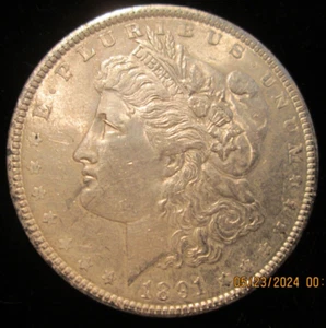 Morgan Dollar 1891 - Bild 1 von 4